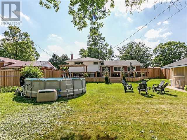 273 Kenwood Avenue, Burlington, ON - Outdoor With Above Ground Pool With Backyard