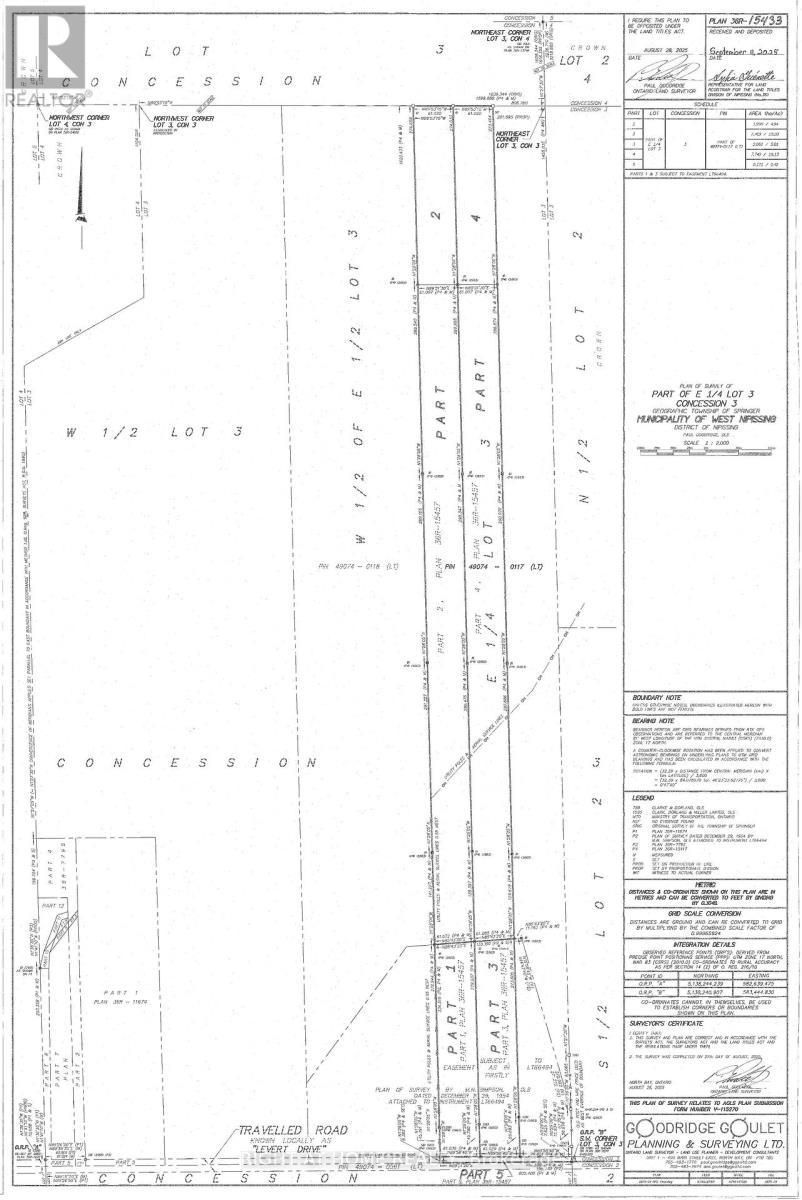 Pt 3&4 Levert Drive, West Nipissing, ON