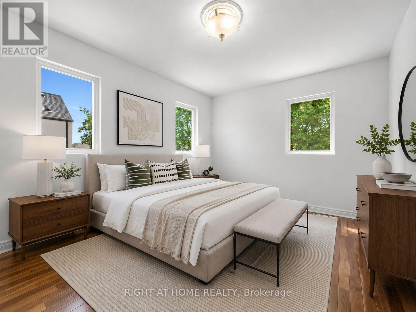 Virtually Staged - 20 Kildonan Drive, Toronto, ON - Indoor Photo Showing Bedroom