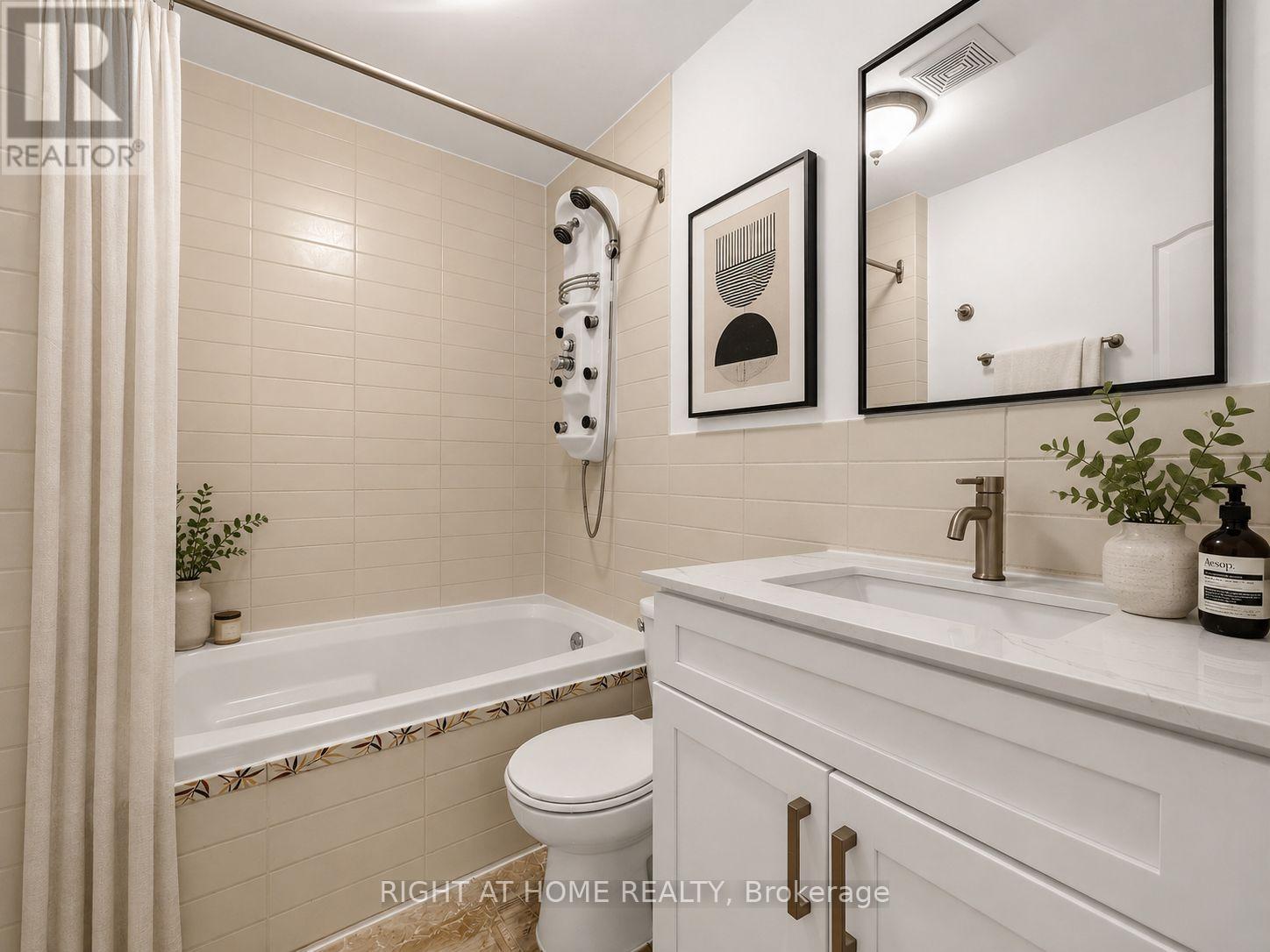 Virtually Staged - 20 Kildonan Drive, Toronto, ON - Indoor Photo Showing Bathroom