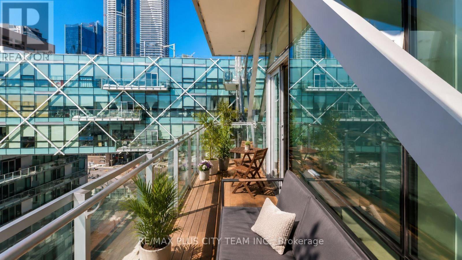 Partially Virtually Staged - 1305 - 39 Queens Quay E, Toronto, ON - Outdoor