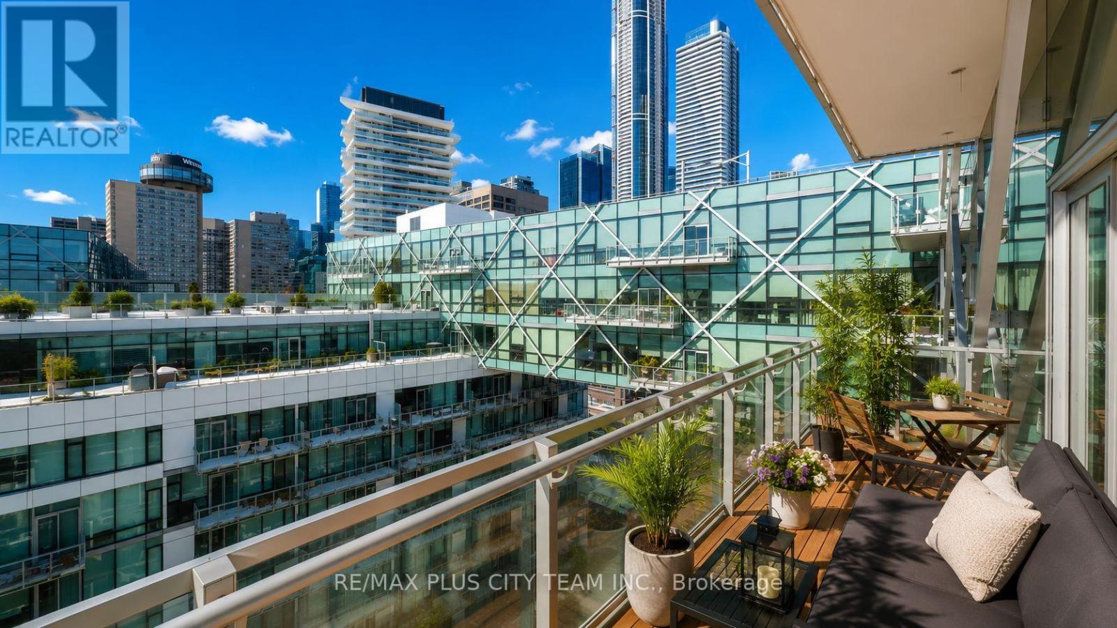 Partially Virtually Staged - 1305 - 39 Queens Quay E, Toronto, ON - Outdoor