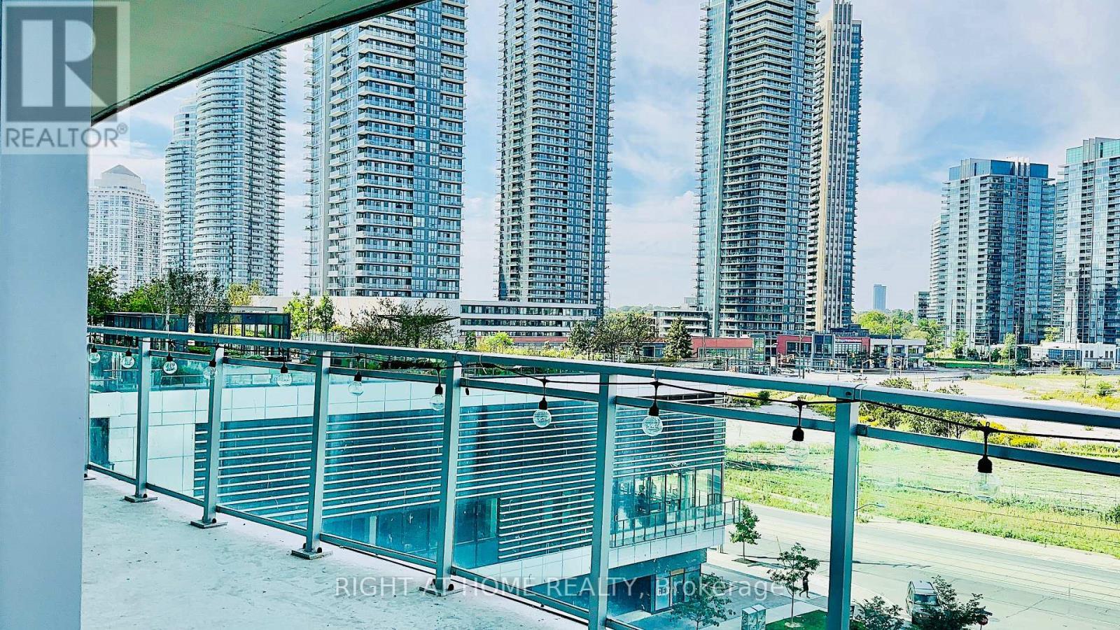 504 - 33 Shore Breeze Drive, Toronto, ON - Outdoor With Balcony With Facade