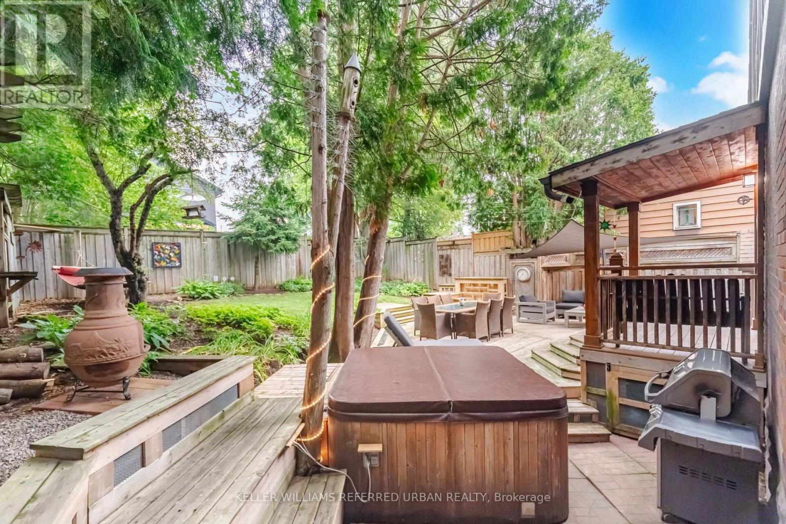 124 Kipling Road, Hamilton, ON - Outdoor With Deck Patio Veranda