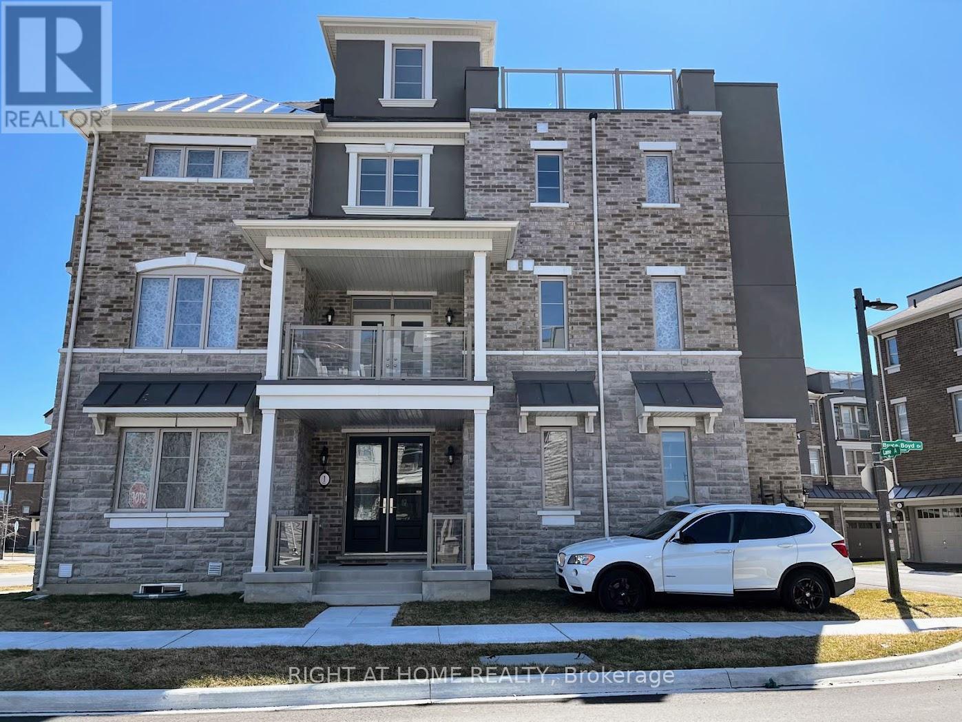1 Bruce Boyd Drive, Markham, ON - Outdoor With Balcony With Facade