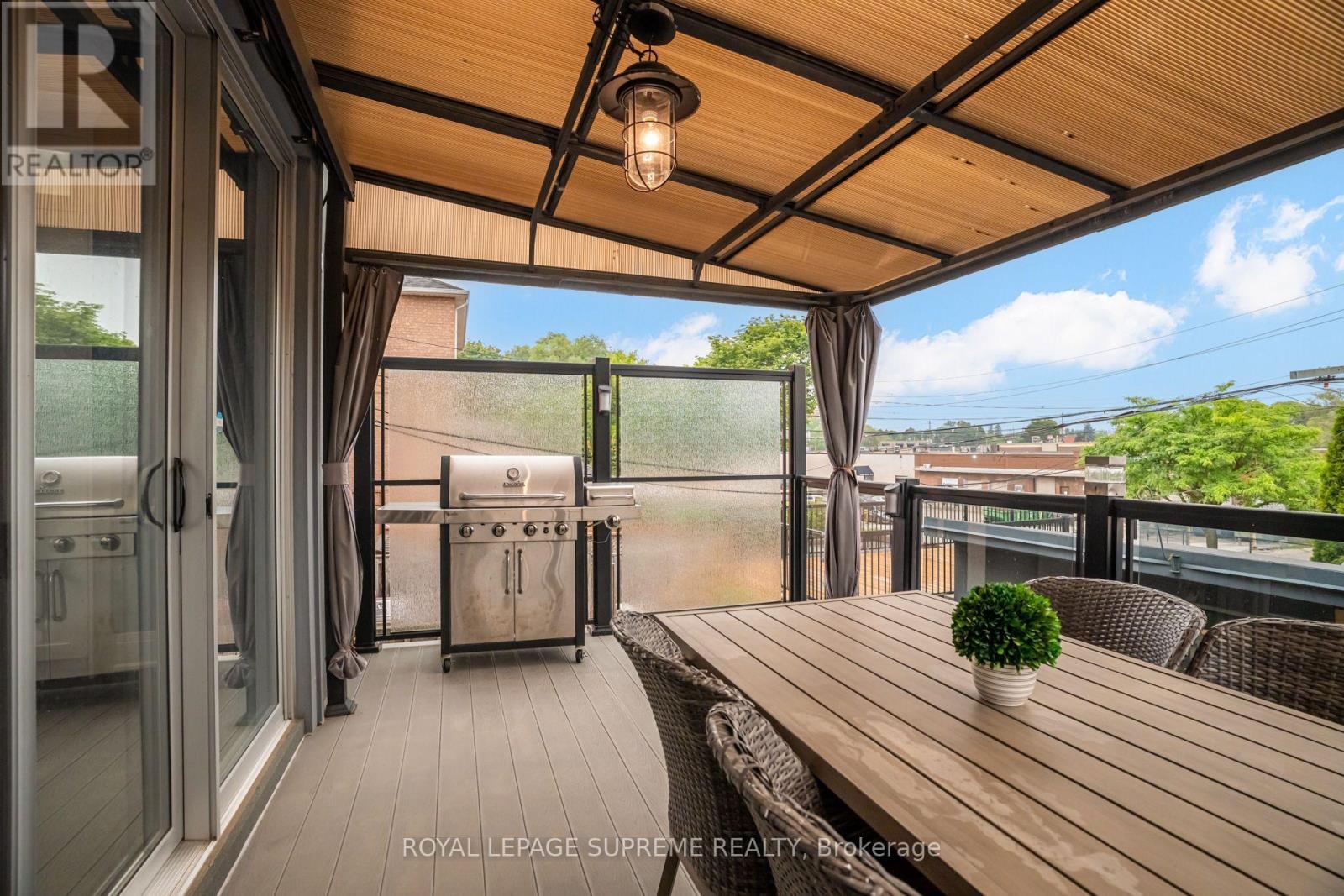 46B Strathnairn Avenue, Toronto, ON - With Deck Patio Veranda With Exterior