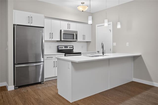 303-25 Van Hull Way, Winnipeg, MB - Indoor Photo Showing Kitchen With Upgraded Kitchen