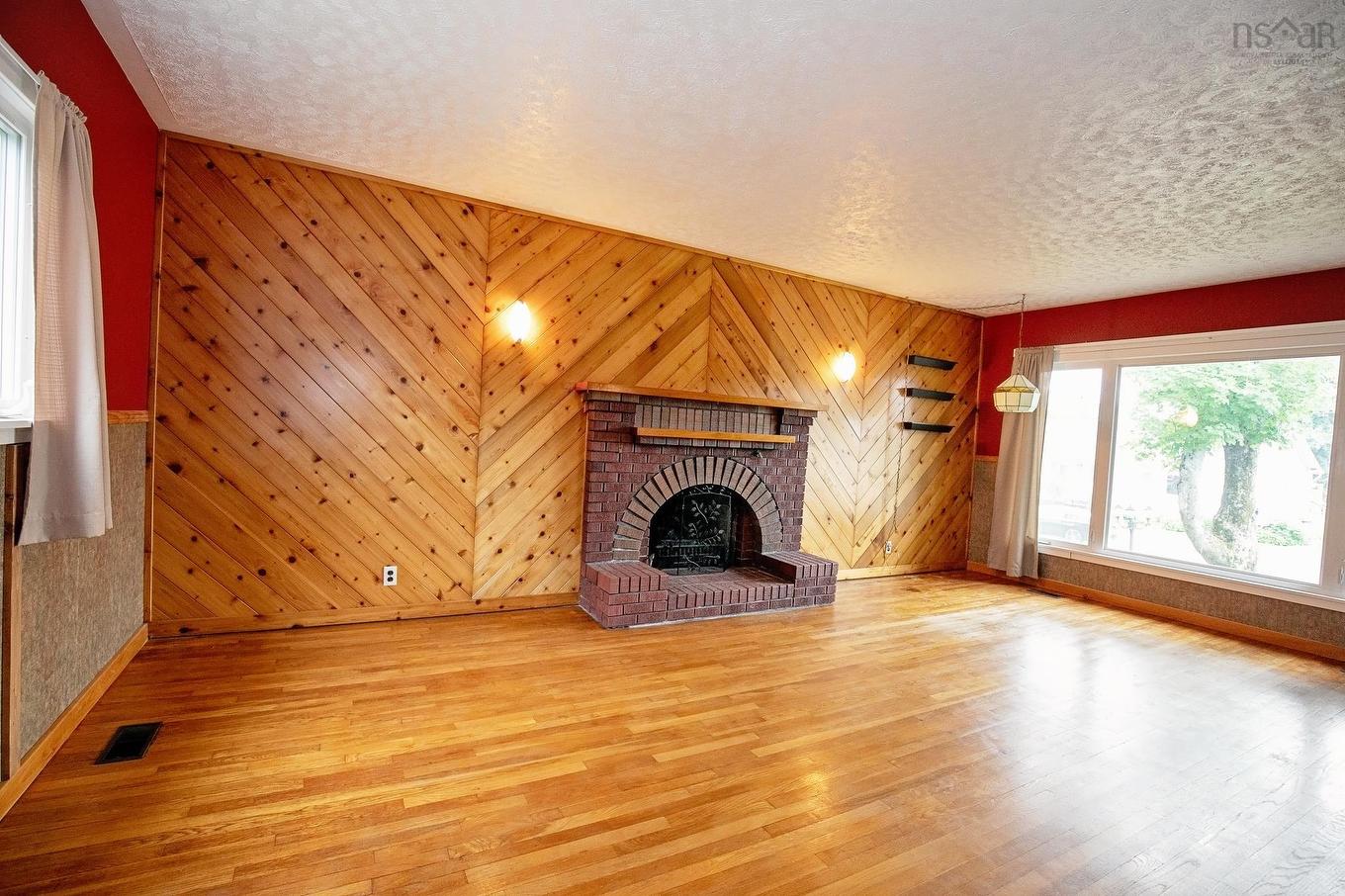 8 Allison Avenue, Amherst, NS - Indoor With Fireplace