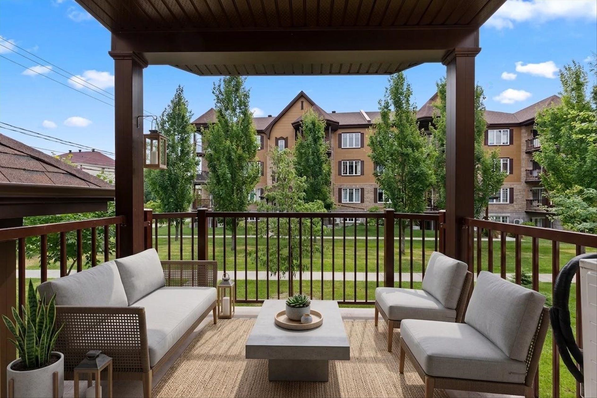 Balcony - 3-555 Av. Forest, Pincourt, QC - Outdoor With Deck Patio Veranda With Exterior