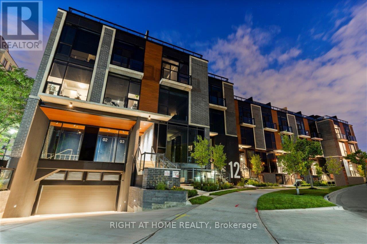 25 - 12 Dervock Crescent, Toronto, ON - Outdoor With Facade