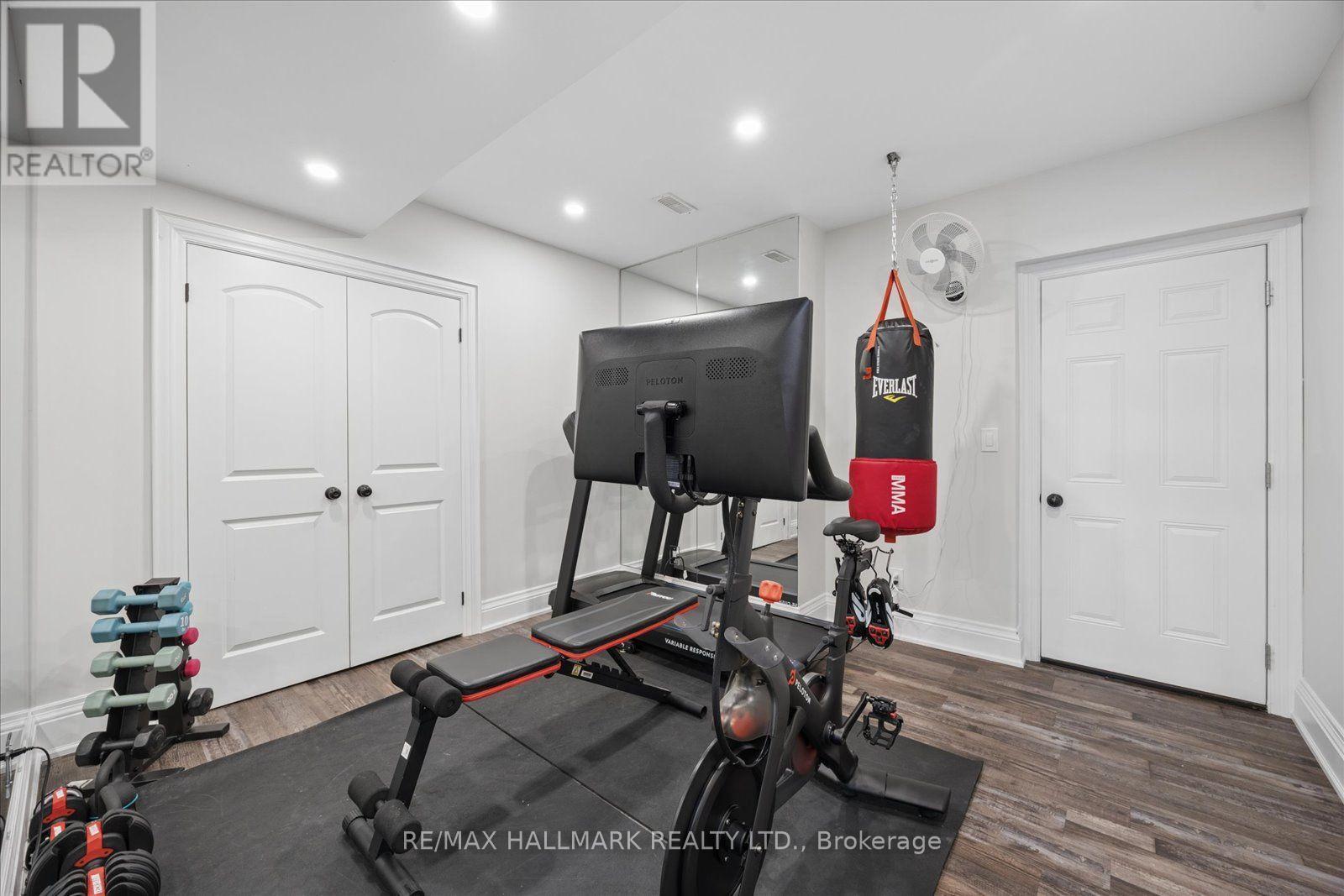 87 Chuck Ormsby Crescent, King, ON - Indoor Photo Showing Gym Room