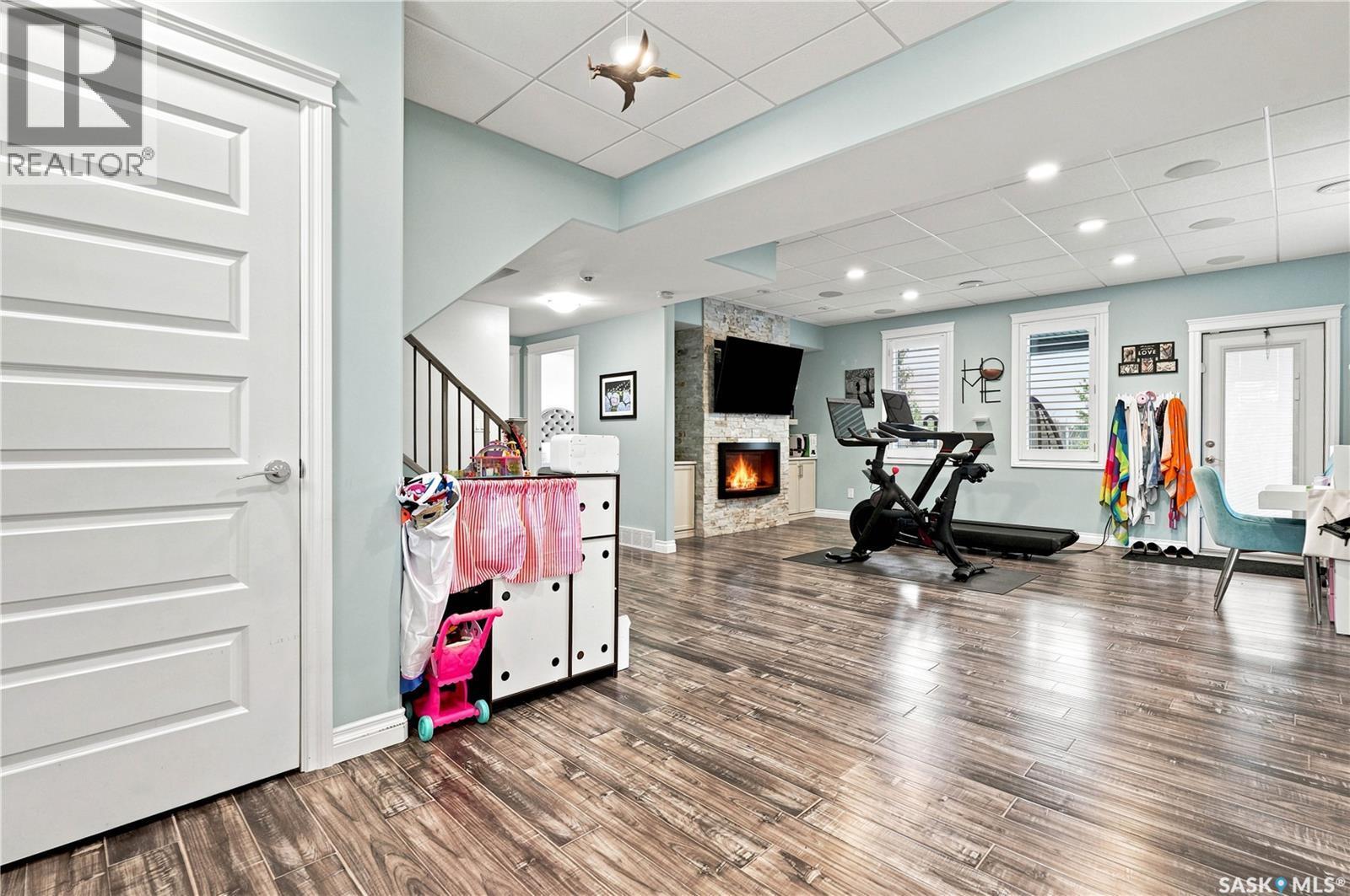 335 Dawson Crescent, Saskatoon, SK - Indoor Photo Showing Gym Room