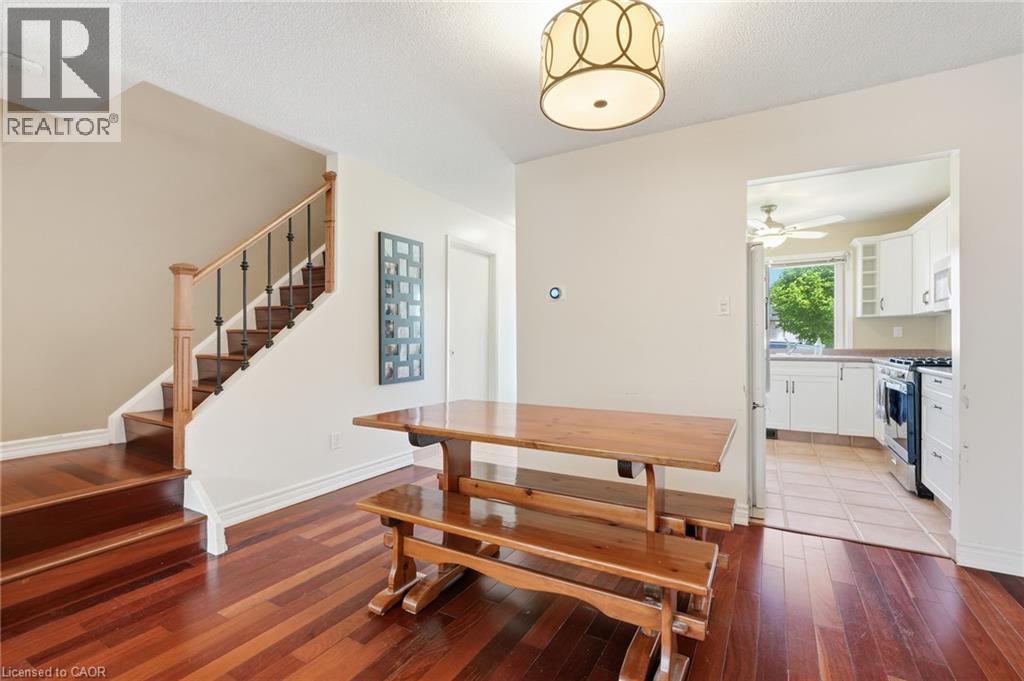 Hardwood flooring extending throughout the main level - 86 San Remo Drive, Hamilton, ON - Indoor Photo Showing Other Room