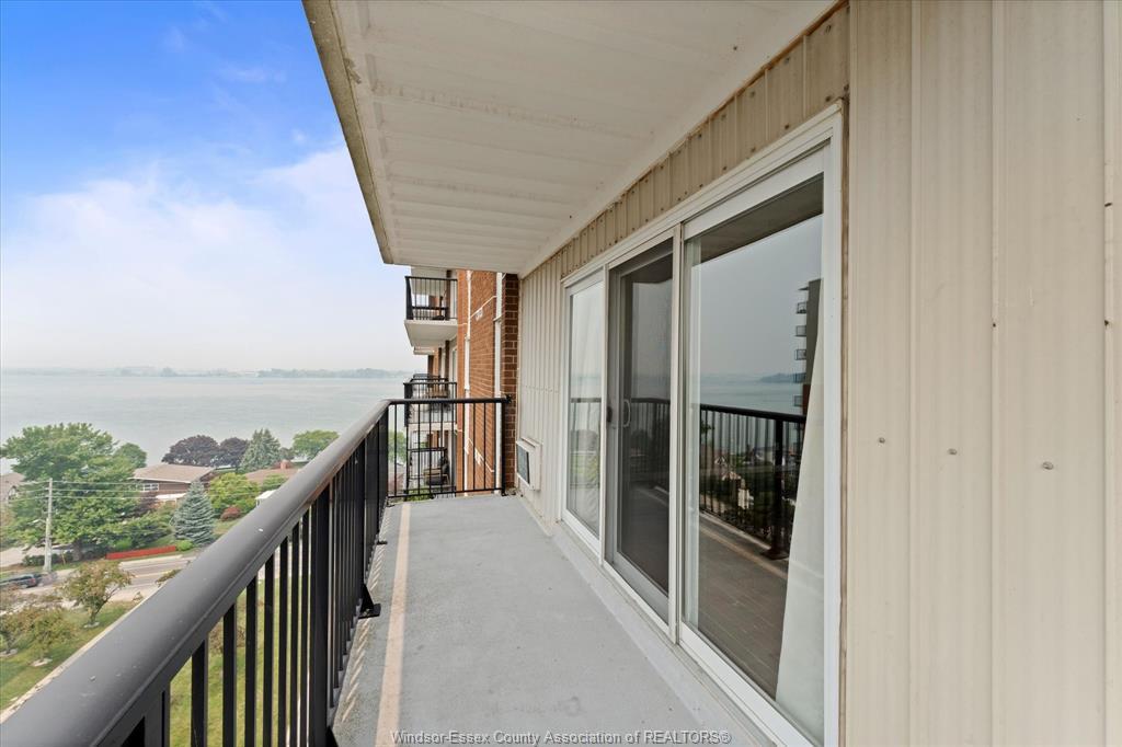 1110-8591 Riverside Drive East, Windsor, ON - Outdoor With Balcony With Exterior