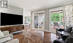 Main floor family room with walk out to deck - 