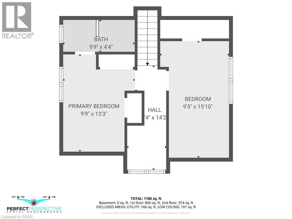 Floor plan - Second Level - 88 Brook Street, Simcoe, ON - Other