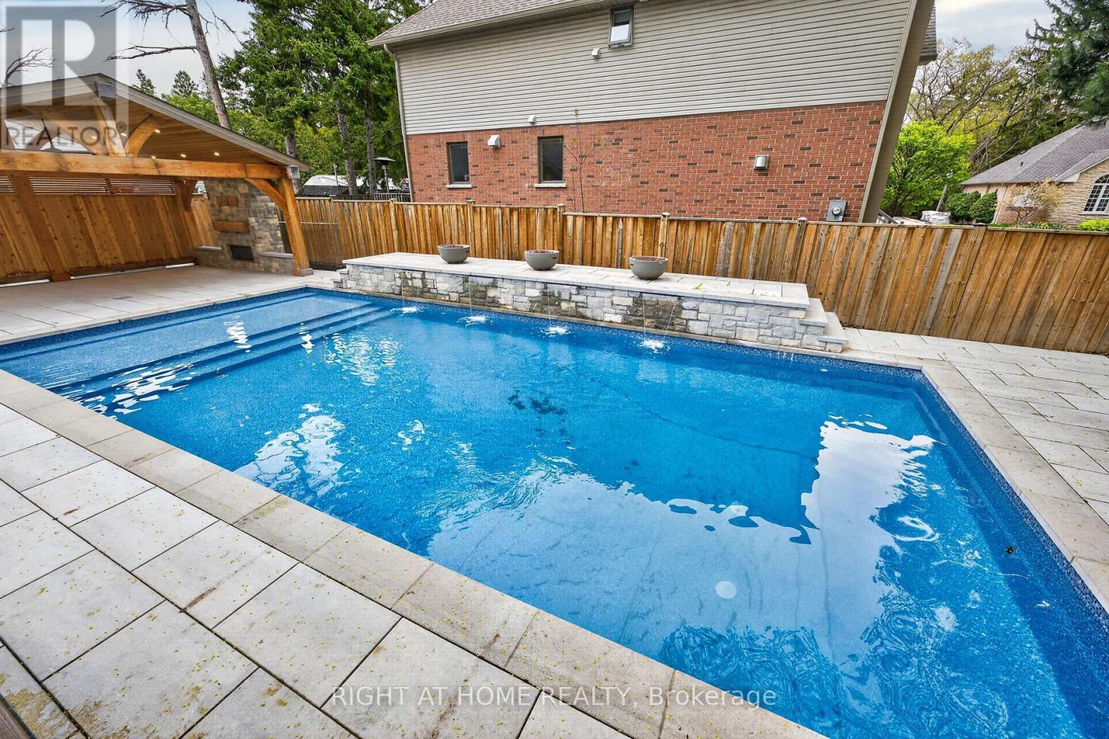 775 King Road, Burlington, ON - Outdoor With In Ground Pool With Deck Patio Veranda