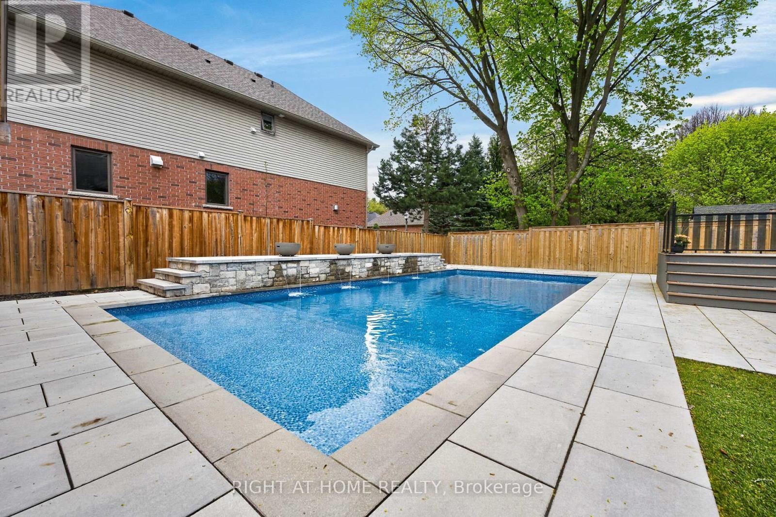 775 King Road, Burlington, ON - Outdoor With In Ground Pool With Deck Patio Veranda
