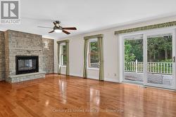 main - living room with walkout to deck -