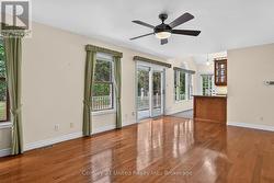 main - living room with walkout to deck -