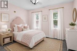 bedroom 2 - these furnishings are virtually staged -