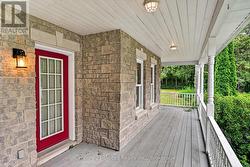 side entrance - wrap covered veranda -