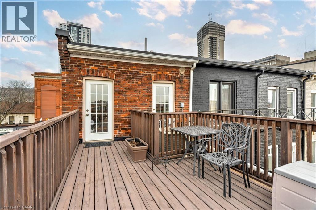 205 King Street E Unit# 2, Hamilton, ON - Outdoor With Deck Patio Veranda With Exterior