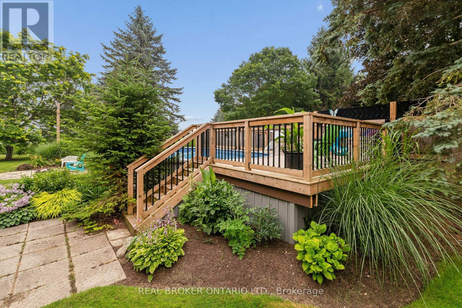 7323 Sideroad 15, Rr1 Road, Mapleton, ON - Outdoor With Deck Patio Veranda