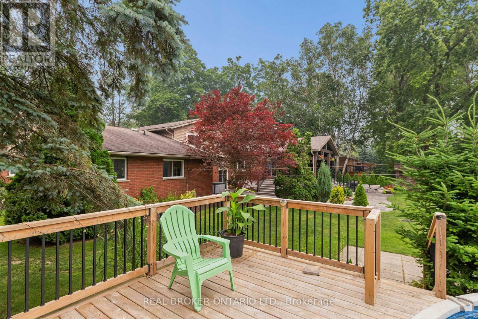 7323 Sideroad 15, Rr1 Road, Mapleton, ON - Outdoor With Deck Patio Veranda