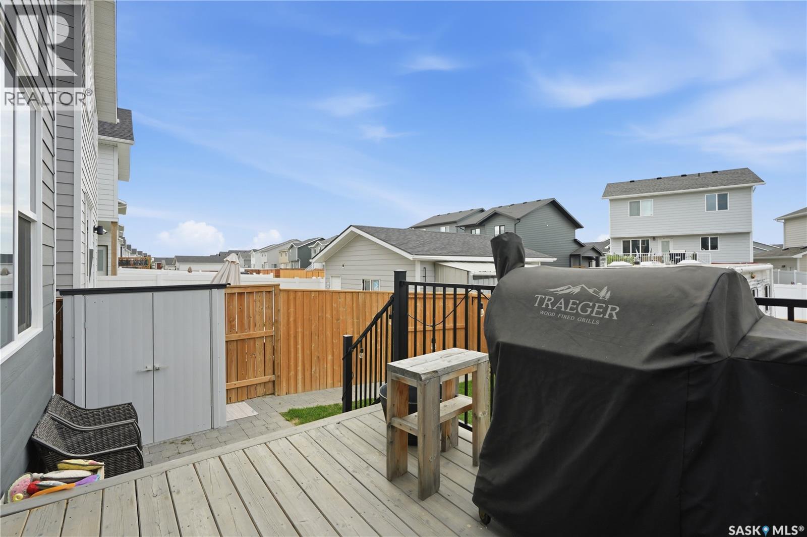 178 Rosewood Boulevard E, Saskatoon, SK - Outdoor With Deck Patio Veranda With Exterior
