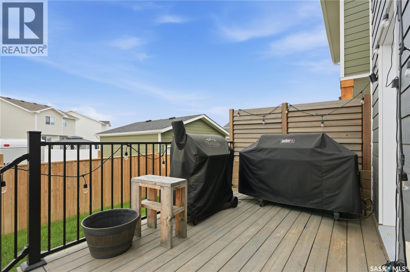 178 Rosewood Boulevard E, Saskatoon, SK - Outdoor With Deck Patio Veranda With Exterior