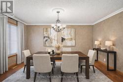 Dining room-virtually staged -