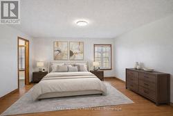 Primary bedroom-virtually staged -