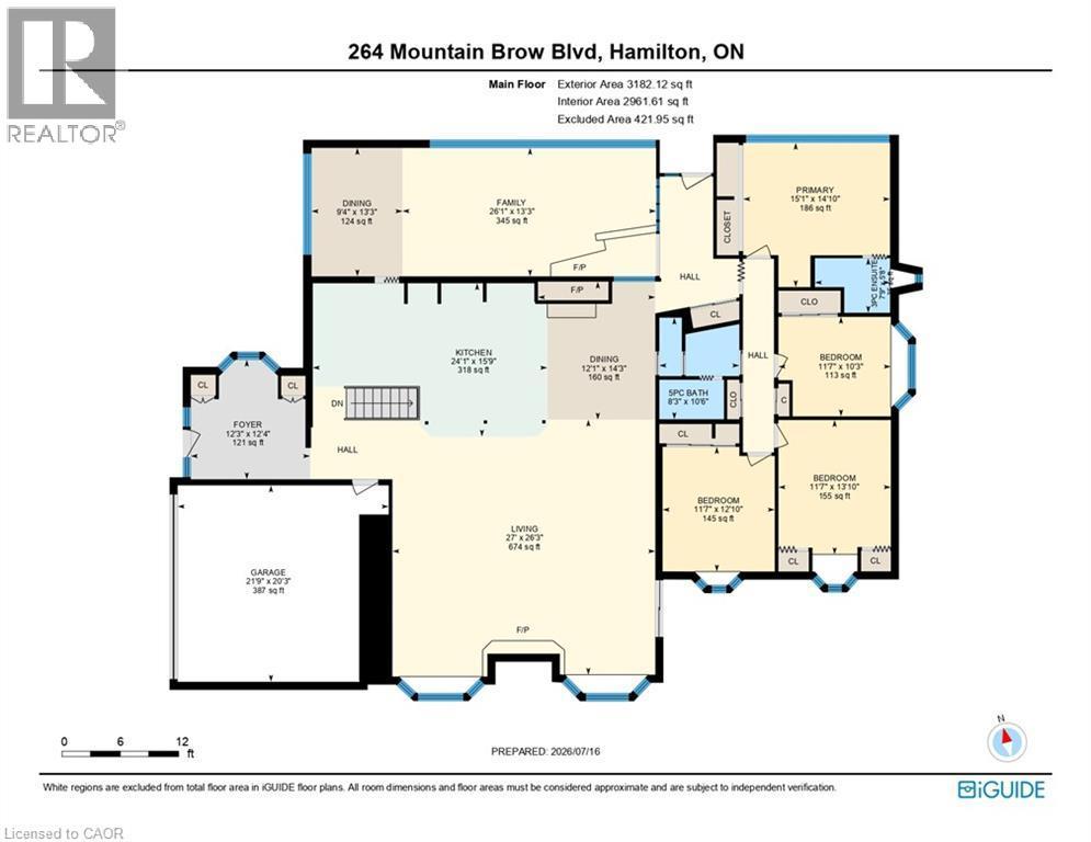 Floor plan - 264 Mountain Brow Boulevard, Hamilton, ON - Other