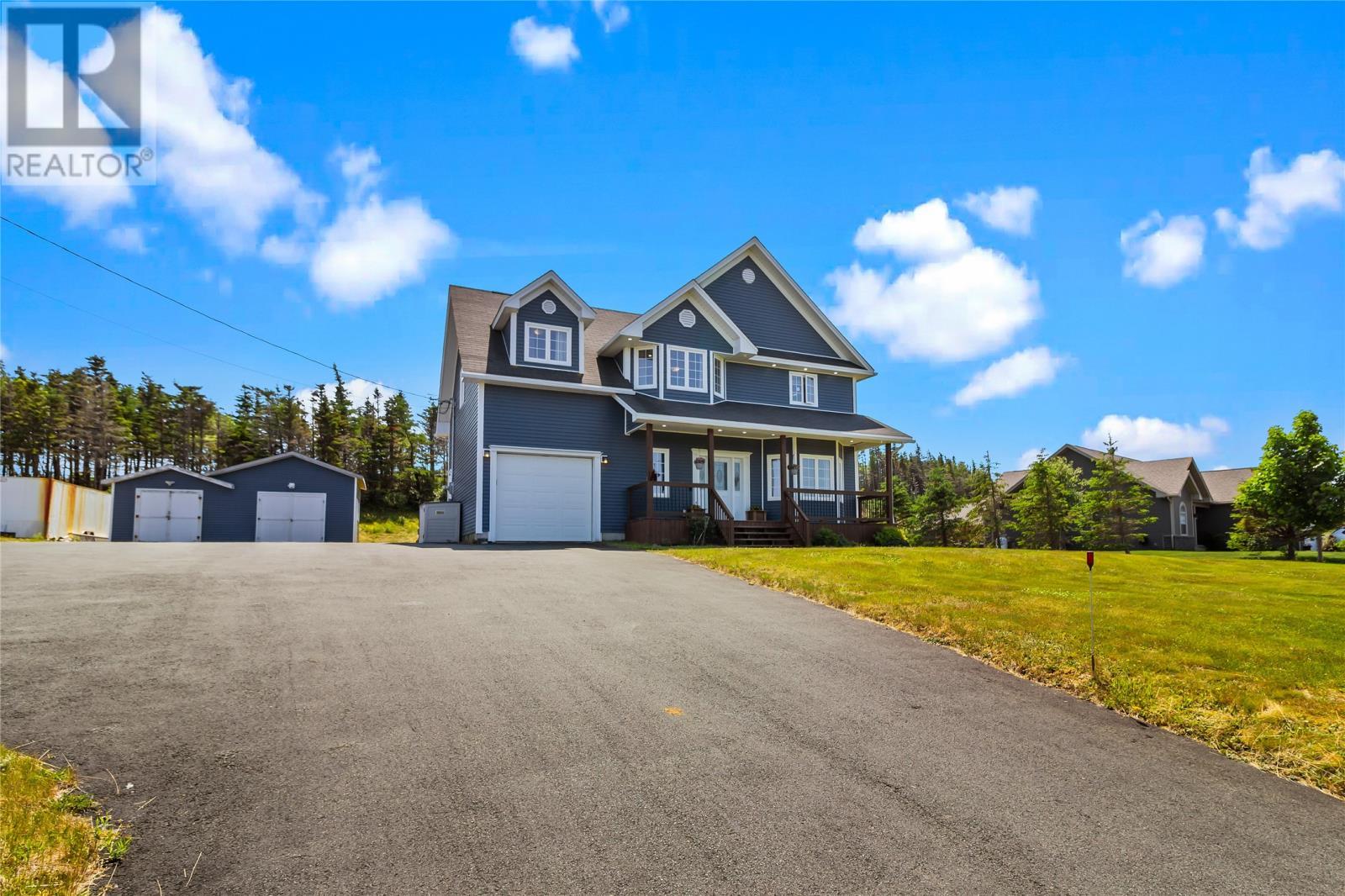 5 Haleys Place, Flatrock, NL - Outdoor With Deck Patio Veranda With Facade