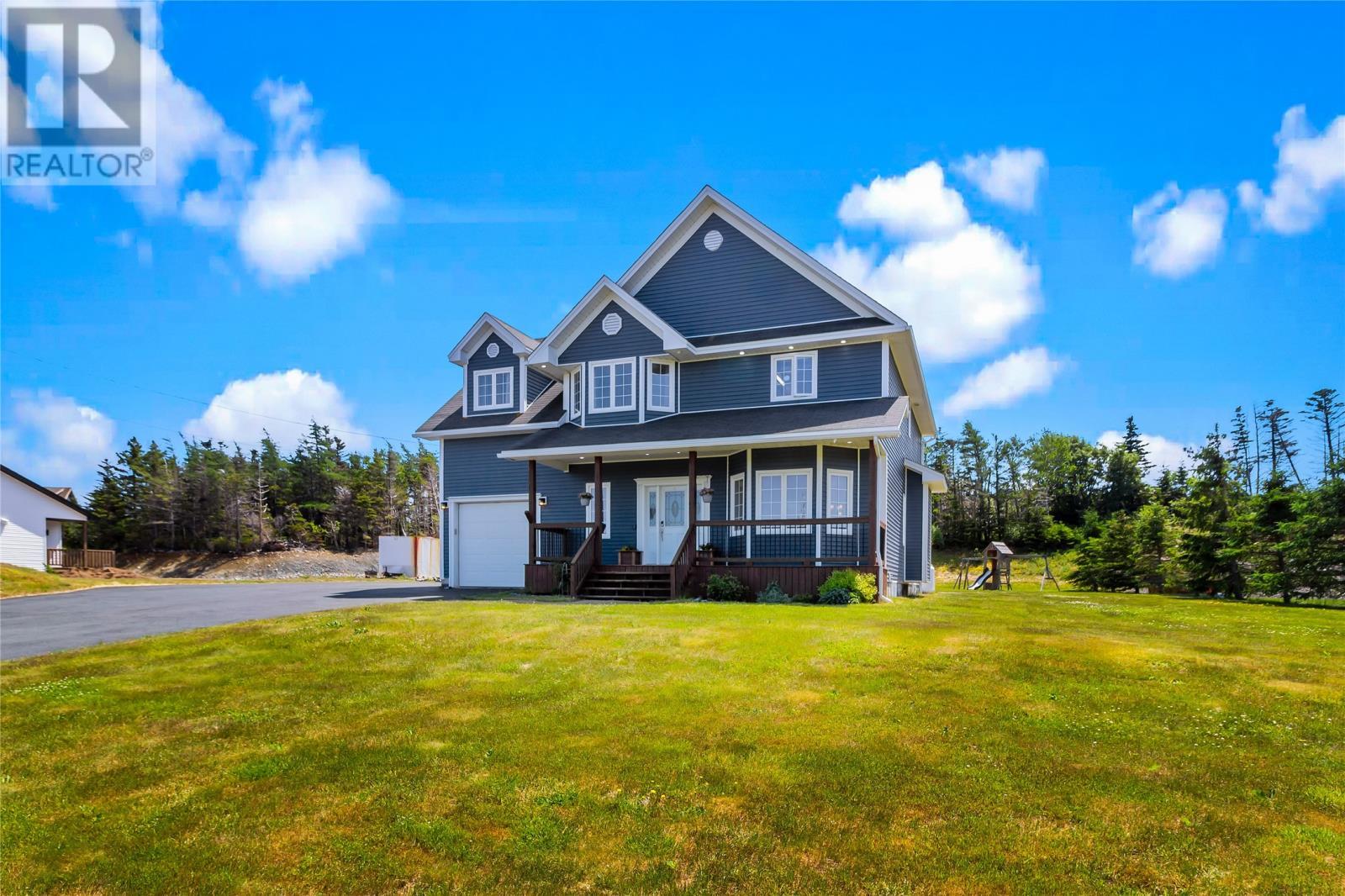 5 Haleys Place, Flatrock, NL - Outdoor With Deck Patio Veranda With Facade