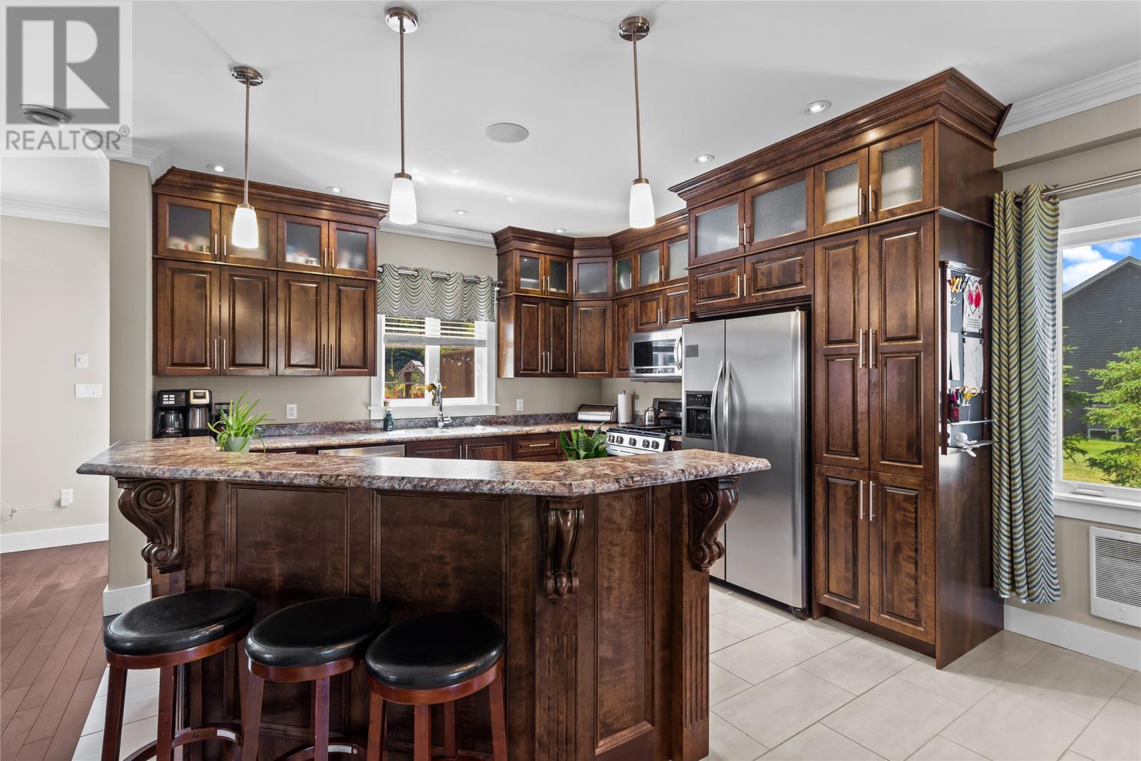 5 Haleys Place, Flatrock, NL - Indoor Photo Showing Kitchen With Upgraded Kitchen