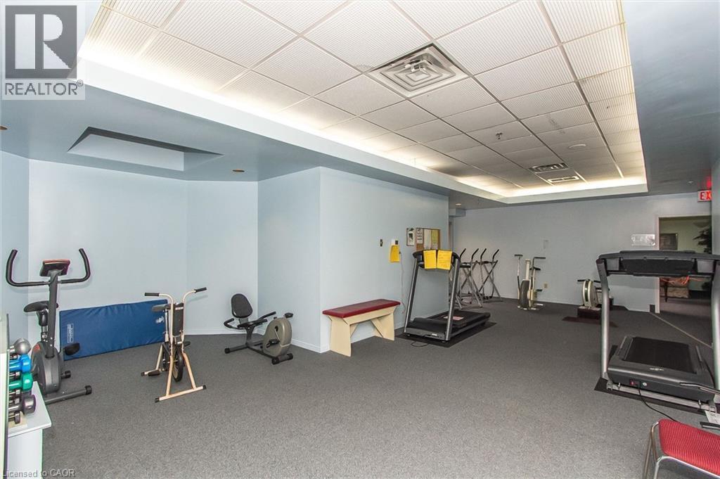 1414 E King Street E Unit# 808, Kitchener, ON - Indoor Photo Showing Gym Room