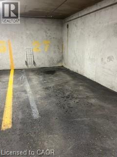 1414 E King Street E Unit# 808, Kitchener, ON - Indoor Photo Showing Garage