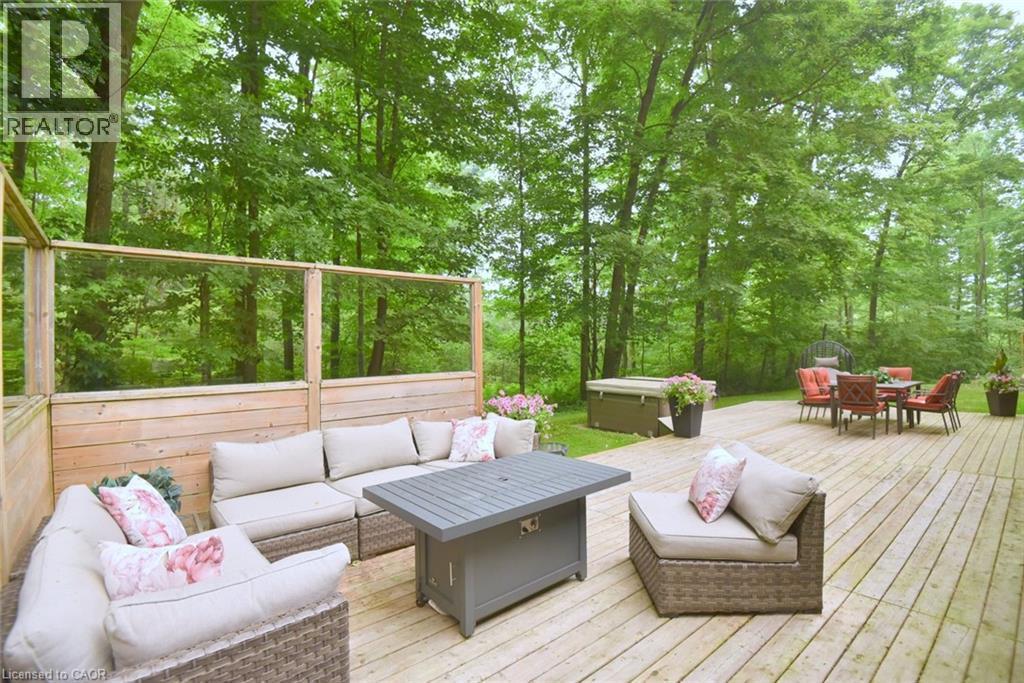 421 8Th Concession Road E, Carlisle, ON - Outdoor With Deck Patio Veranda
