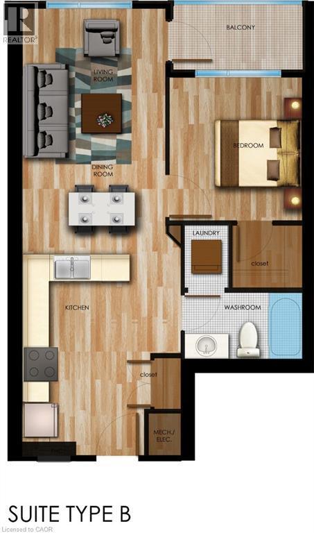 Floor plan - 72 Erb Street E Unit# 102, Waterloo, ON - Other