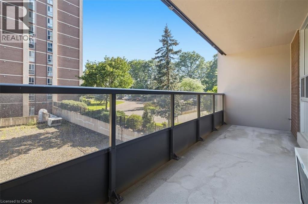 1968 Main Street W Unit# 404, Hamilton, ON - Outdoor With Balcony With Exterior