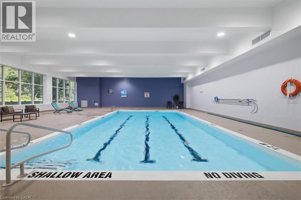 1968 Main Street W Unit# 404, Hamilton, ON - Indoor Photo Showing Other Room With In Ground Pool