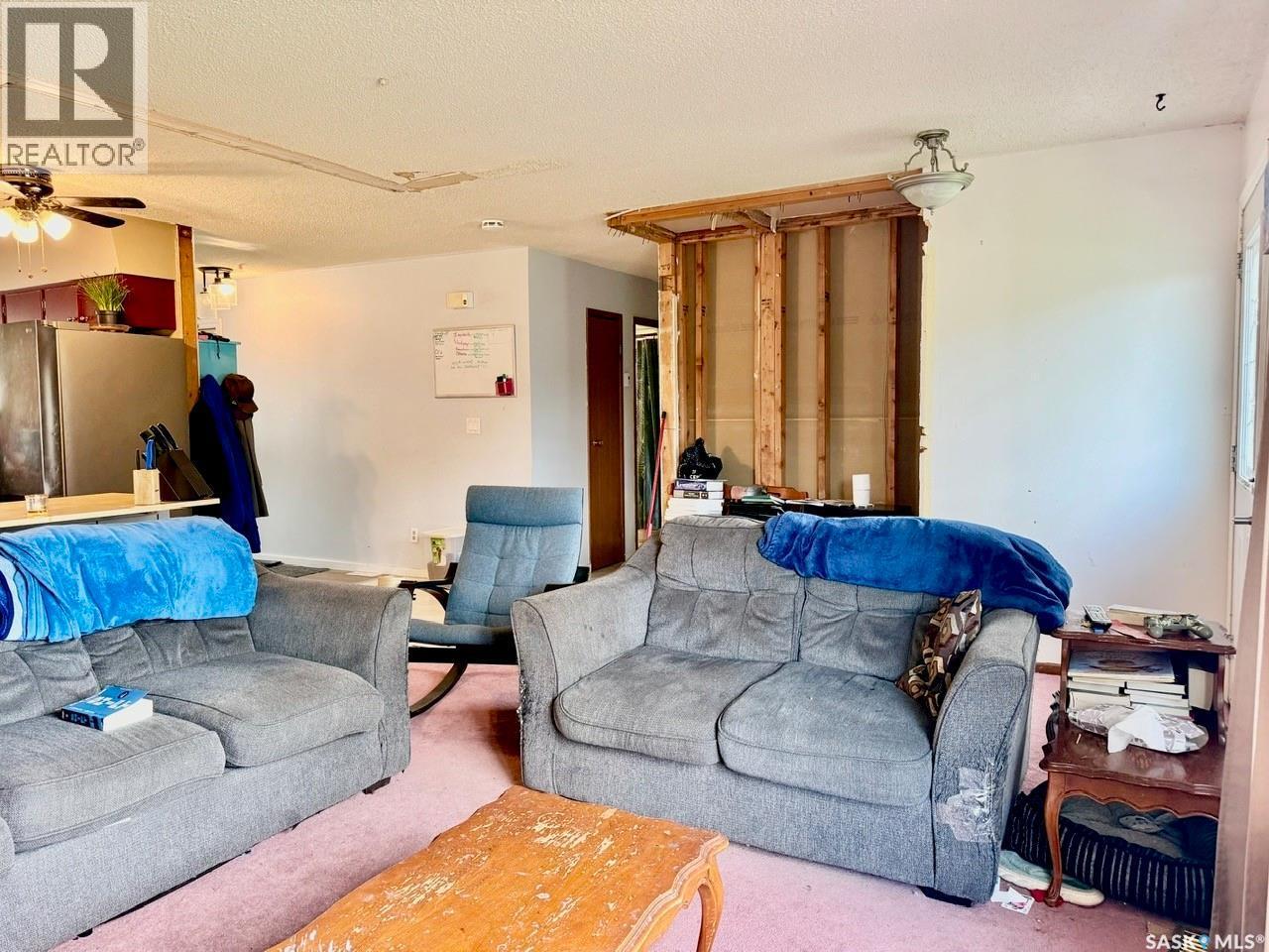 11 Vetshome Drive, Lanigan, SK - Indoor Photo Showing Living Room