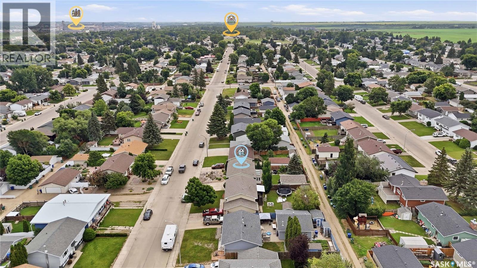 1645 Smith Street, Moose Jaw, SK - Outdoor With View