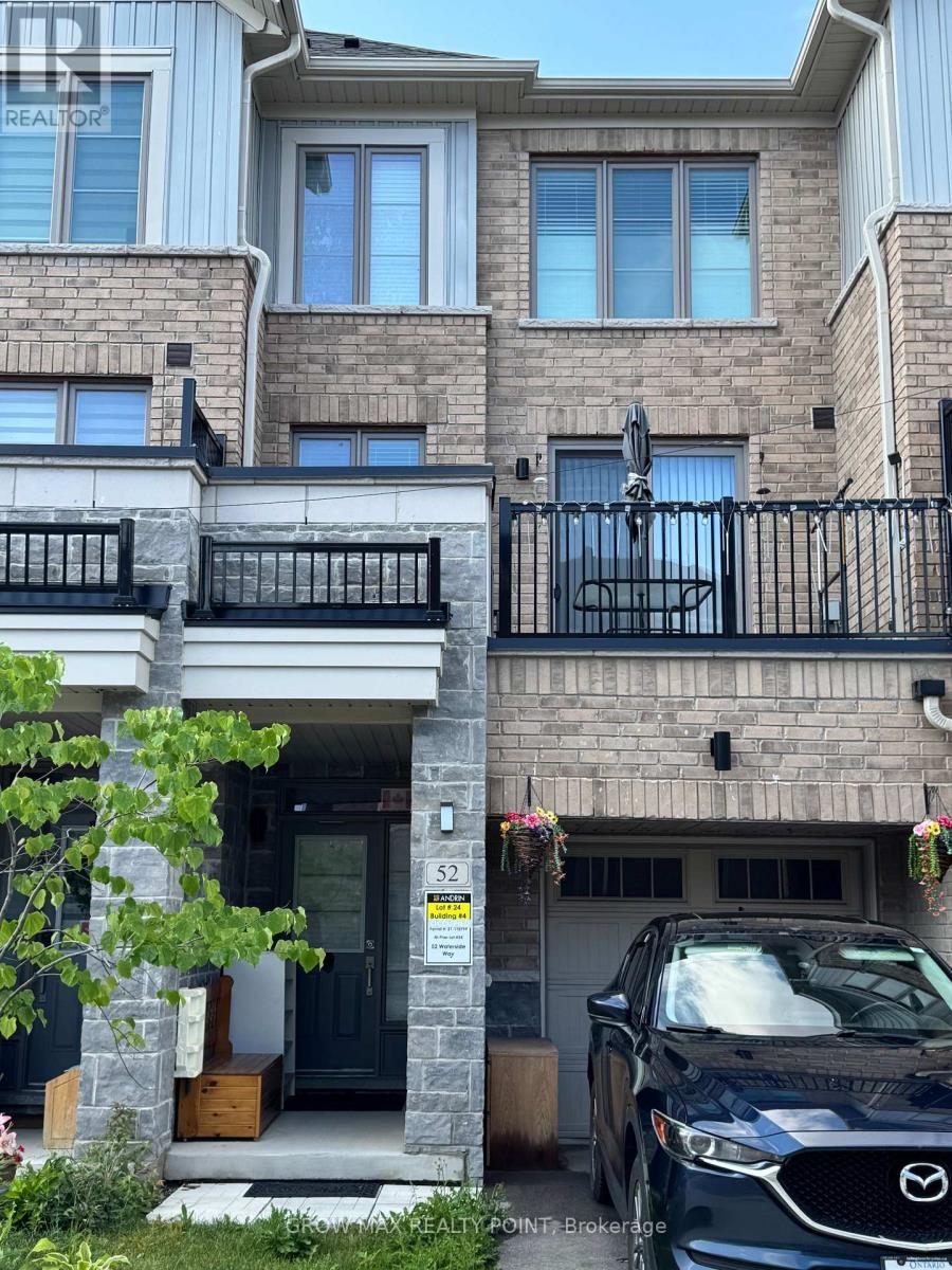 52 Waterside Way, Whitby, ON - Outdoor With Balcony