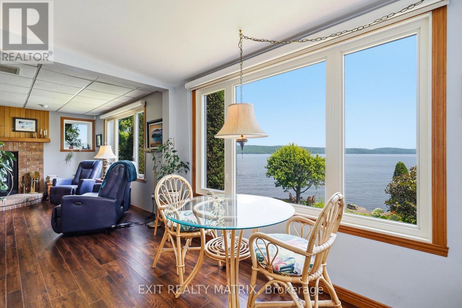 2176 Bay Road, Champlain, ON - Indoor With Fireplace