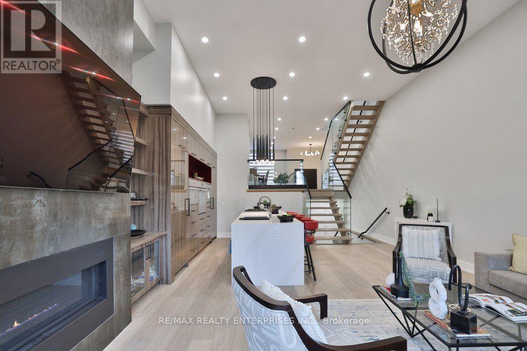 47 Thirteenth Street, Toronto, ON - Indoor With Fireplace