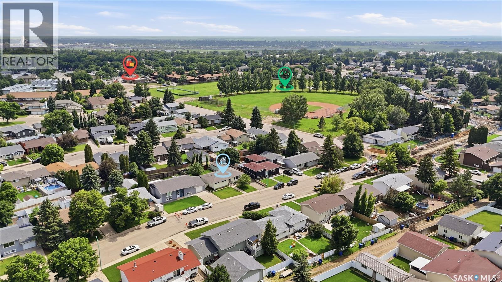 1313 Prince Crescent, Moose Jaw, SK - Outdoor With View