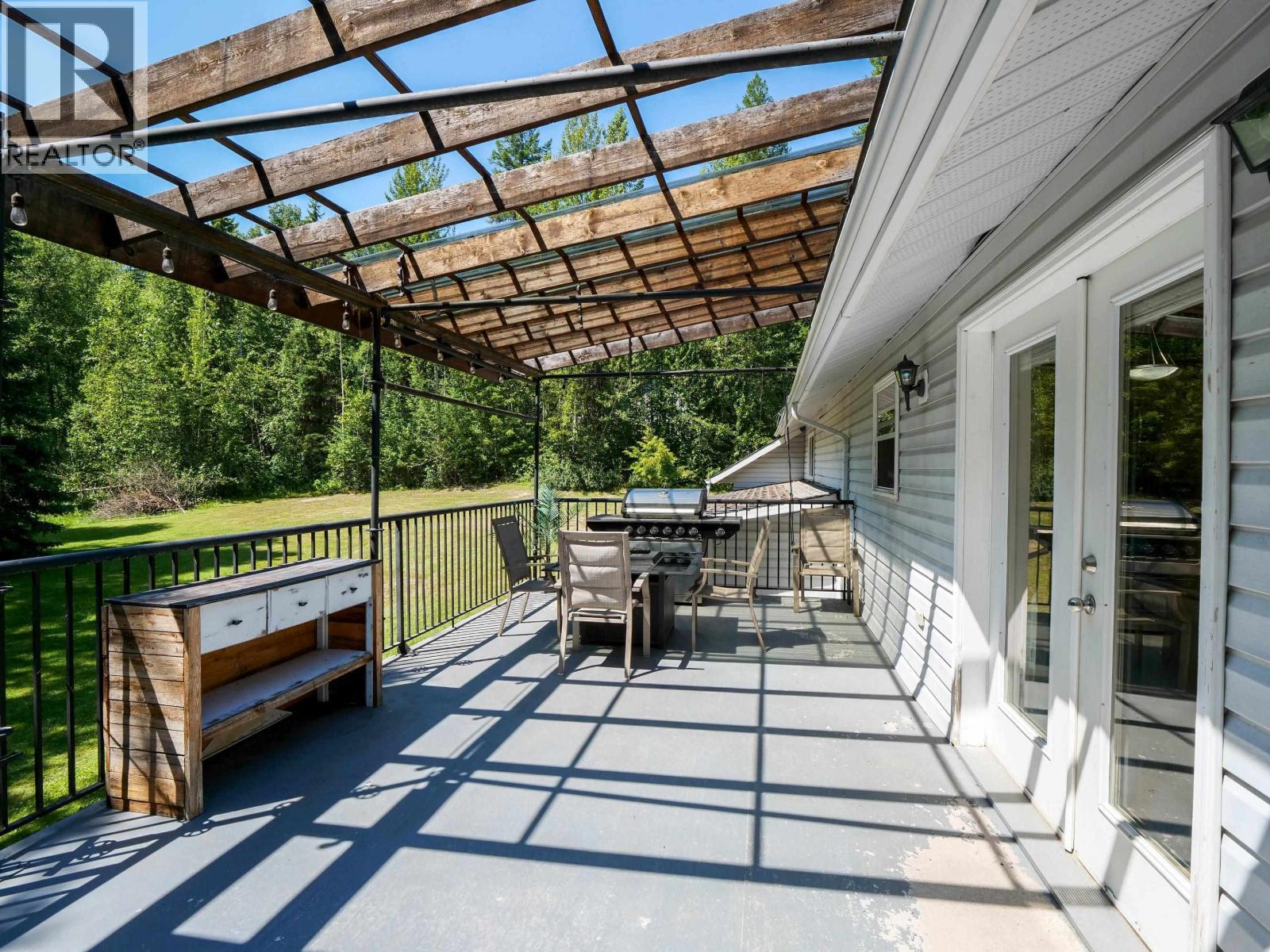 3482 Kirkham Road, Quesnel, BC - Outdoor With Deck Patio Veranda With Exterior
